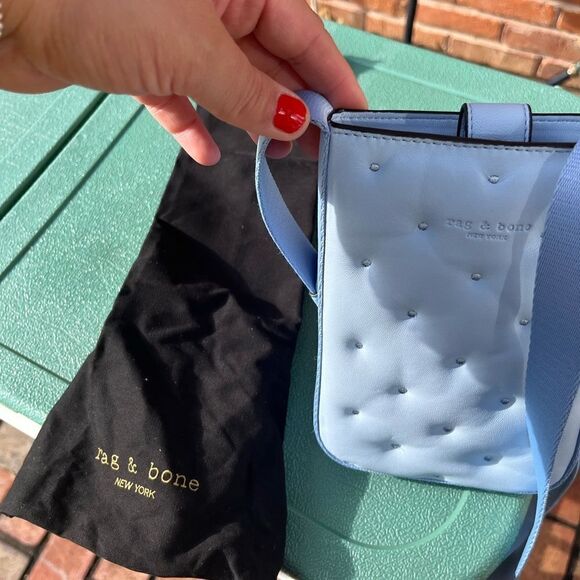 Rag & Bone Riser Leather Crossbody Pouch NWT - Picture 7 of 10